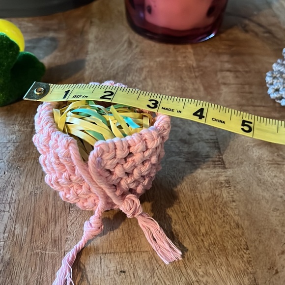 Macrame Mini Pod - Basket - Picture 6 of 6